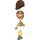 LEGO Olivia with Light Yellow Dress Minifigure