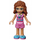 LEGO Olivia mit Rosa oben und Rock Minifigur