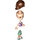 LEGO Olivia avec Sand Green Skirt, Lavendar Haut avec Foulard Figurine