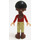 LEGO Olivia con Beige Riding Pants, Rosso Giacca e Nero Riding Casco Minifigure