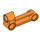 LEGO Orange 90-Degree Traverser Bloquer Faisceau avec des trous (11455 / 29162)