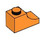 LEGO Orange Bogen 1 x 2 Invertiert (78666)