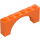 LEGO Orange Arch 1 x 6 x 2 Medium Thickness Top (15254)