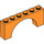 LEGO Orange Arche
 1 x 6 x 2 Dessus d&#039;épaisseur moyenne (15254)