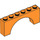 LEGO Orange Arch 1 x 6 x 2 Thick Top and Reinforced Underside (3307)