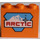 LEGO Orange Arctic Sign Stickered Assembly