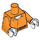 LEGO Orange Arkham Asylum Joker Minifig Torso (76382 / 88585)