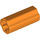 LEGO Orange Axle Connector (Smooth with &#039;x&#039; Hole) (59443)