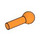 LEGO Orange Bar 1 mit Towball (22484 / 67692)