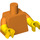 LEGO Orange Bart Simpson as Bartman Minifig Torso (973 / 16360)