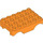 LEGO Orange Base Plate with wheel Arch 4 x 6 (24180)