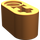 LEGO Oranje Balk 2 met As Gat en Pin Gat (40147 / 74695)