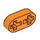 LEGO Orange Faisceau 2 x 0.5 avec Essieu des trous (41677 / 44862)