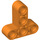 LEGO Orange Strahl 3 x 3 T-Shaped (60484)