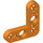 LEGO Orange Strahl 3 x 3 x 0.5 Gebogen 90 Grad L Shape (32056 / 59605)