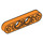 LEGO Oranje Balk 4 x 0.5 Dun met As Gaten (32449 / 63782)