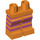 LEGO Oranje Groot Vogel of Sesame Street Minifigure Heupen en benen (3815 / 72346)