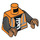 LEGO Orange Bill Minifigur Torso (973 / 76382)