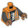 LEGO Orange Bill Minifig Torso (973 / 76382)