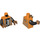 LEGO Oranje Bill Minifig Torso (973 / 76382)
