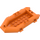 LEGO Orange Boat Inflatable 12 x 6 x 1.33 (75977)
