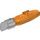 LEGO Oranje Boat Motor met Rudder (48064 / 54824)