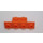 LEGO Oranje Beugel 1 x 2 - 1 x 4 met vierkante hoeken (2436)