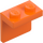 LEGO Oranje Beugel 1 x 2 met 2 x 2 (21712 / 44728)