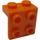 LEGO Oranje Beugel 1 x 2 met 2 x 2 (21712 / 44728)