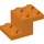 LEGO Orange Halterung 2 x 3 mit Platte und Step mit unterem Bolzenhalter (73562)