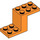 LEGO Orange Bracket 2 x 5 x 2.3 and Inside Stud Holder (28964 / 76766)
