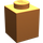 LEGO Orange Brique 1 x 1 (3005 / 30071)