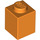 LEGO Oranje Steen 1 x 1 (3005 / 30071)