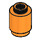 LEGO Orange Brique 1 x 1 Rond avec goujon ouvert (3062 / 30068)