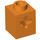 LEGO Orange Brick 1 x 1 with Axle Hole (73230)