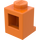 LEGO Oranje Steen 1 x 1 met Koplamp (4070 / 30069)