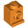 LEGO Oranje Steen 1 x 1 met Koplamp (4070 / 30069)