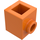 LEGO Orange Brique 1 x 1 avec Stud sur Une Côté (87087)