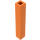 LEGO oranžová Kostka 1 x 1 x 5 s dutým cvočkem (2453)