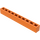 LEGO Orange Brique 1 x 10 (6111)