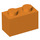 LEGO Oranje Steen 1 x 2 met buis aan de onderzijde (3004 / 93792)