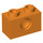 LEGO Orange Brique 1 x 2 avec Trou (3700)