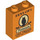 LEGO Orange Stein 1 x 2 x 2 mit ‘Eeylops Premium Eule Treats’ und Eule mit Noppenhalter innen (3245 / 107516)