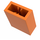 LEGO Orange Backstein 1 x 2 x 2 mit Innenachshalter (3245)