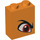 LEGO Orange Brique 1 x 2 x 2 avec Orange Eye Droite avec porte-goujon intérieur (3245 / 53112)