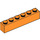 LEGO Oranje Steen 1 x 6 (3009)