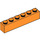 LEGO orange Klods 1 x 6 (3009 / 30611)