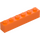 LEGO orange Klods 1 x 6 (3009 / 30611)