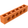 LEGO Orange Brick 1 x 6 with Holes (3894)