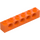 LEGO Orange Brick 1 x 6 with Holes (3894)